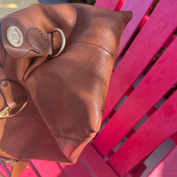 Juicy Couture Y2K Equestrian Large Leather Bowler Handbag - Picture 11 of 17